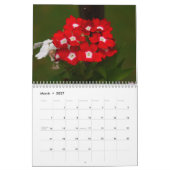 2026 Back Deck Flower Calendar カレンダー (3月 2027)