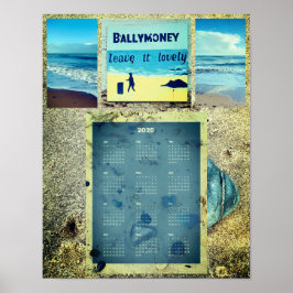 2026 Ballymoney Beach Wall Calendar ポスター