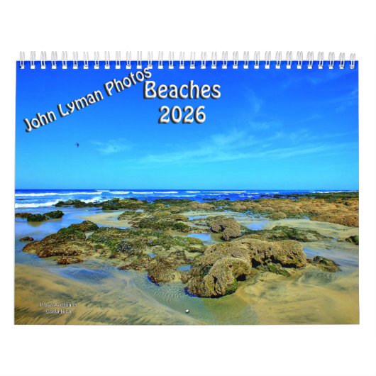 2026 Beaches Calendar カレンダー (カバー)