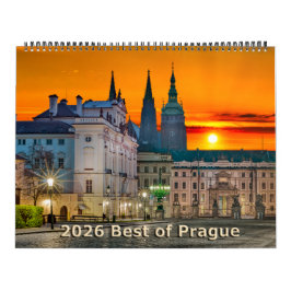 2026 Best of Prague Calendar カレンダー