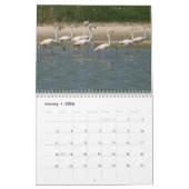 2026 Bird Calendar カレンダー (1月 2026)
