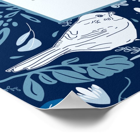 2026 Birds Calendar ポスター (角)