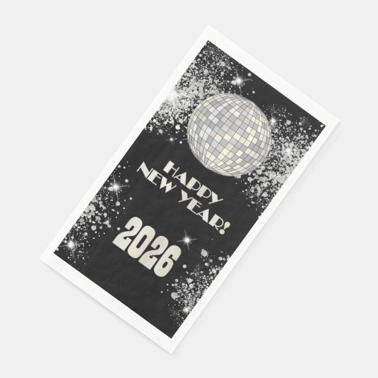 2026 Black Silver Glitter New Year's Eve Party  (コーナー)
