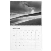 2026 Black & White Colorado Calendar カレンダー (3月 2026)