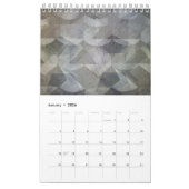2026 Block Calendar カレンダー (1月 2026)