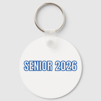2026 Blue Varsity Senior Custom Name Keychain キーホルダー