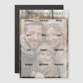 2026 Bold Holiday Photo Calendar (正面/裏面)