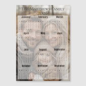 2026 Bold Holiday Photo Calendar (正面)