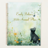 2026 Botanical Cat Planner | Minimal Cat Planner プランナー手帳 (正面)