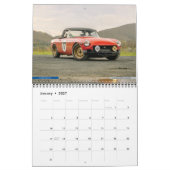 2026 British Classics Calendar カレンダー (1月 2027)