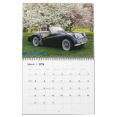 2026 British Classics Calendar カレンダー (3月 2026)