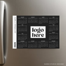 2026 Businessブランドのカスタムカラーカレンダー
