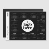 2026 Business Logo Full Year Magnetic Calendar (正面/裏面)