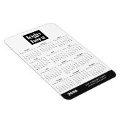 2026 Business Logo Magnet Calendar マグネット (右側)