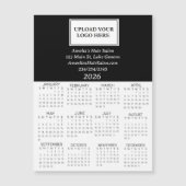 2026 Business Logo Mini Calendar (正面)