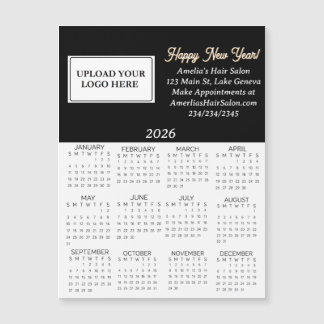 2026 Business Logo Mini Calendar