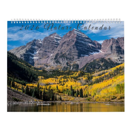 2026 Calendar カレンダー (カバー)