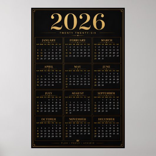 2026 Calendar ポスター (正面)