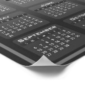 2026 Calendar  ポスター (角)