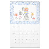 2026 Calendar 17 x 11 / Anne Keenan Higgins カレンダー (3月 2026)