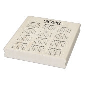2026 Calendar #1 Four Rows, Three Columns ラバースタンプ (スタンプ)