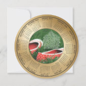 2026 Calendar A House Becomes A Home シーズンカード (裏面)