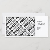 2026 Calendar Add 1 Photo Simple Card (正面)