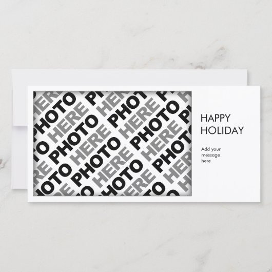 2026 Calendar Add 1 Photo Simple Card (正面)