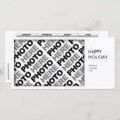 2026 Calendar Add 1 Photo Simple Card (正面/裏面)