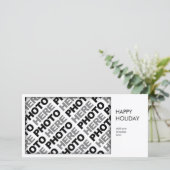 2026 Calendar Add 1 Photo Simple Card (スタンド正面)