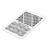 2026 Calendar Add 1 Photos Magnet White マグネット (左側)