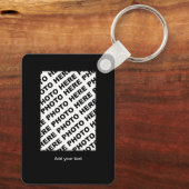 2026 Calendar Add 2 Photos Metal Keychain キーホルダー (裏面)