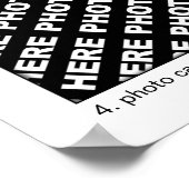 2026 Calendar Add 4 Photos Poster 24x32in ポスター (角)