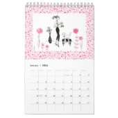 2026 Calendar / Anne Keenan Higgins カレンダー (1月 2026)