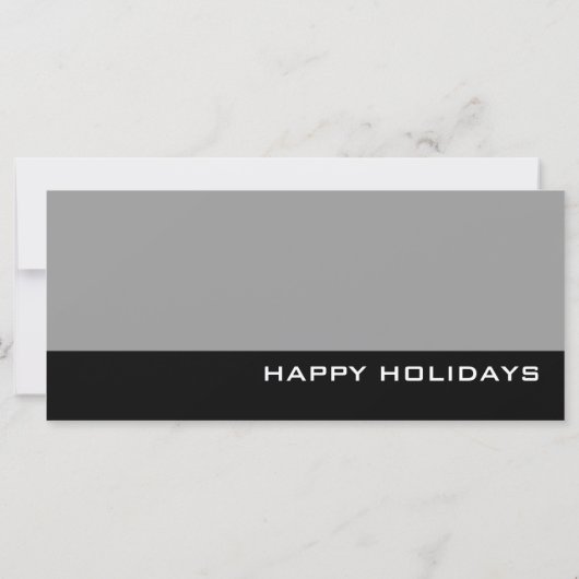2026 Calendar Business Rack Card Black (裏面)