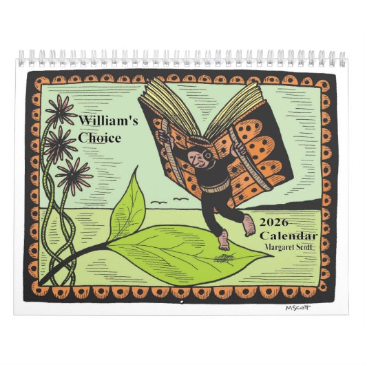 2026 Calendar by Margaret Scott カレンダー (カバー)