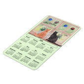 2026 Calendar Cats in the Window Flexible Magnet マグネット (左側)