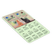 2026 Calendar Cats in the Window Flexible Magnet マグネット (右側)