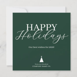 2026 Calendar Corporate Holiday Card シーズンカード