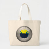 2026 Calendar Diet Cotton Tote Bag ラージトートバッグ (正面)