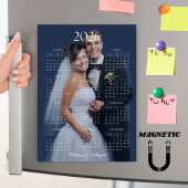2026 Calendar Editable Color Custom Photo Magnet