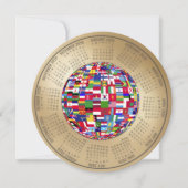 2026 Calendar Editable Thank You For Your Business シーズンカード (正面)