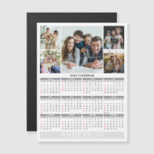 2026 Calendar - Family Photos Magnet Card (正面/裏面)