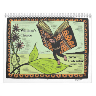 2026 calendar featuring artwork by Margaret Scott カレンダー