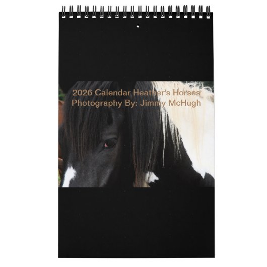 2026 Calendar Heathers Horses  カレンダー (カバー)