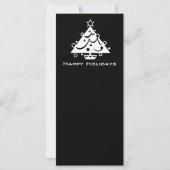 2026 Calendar Holidays Rack Card Black Tree (裏面)