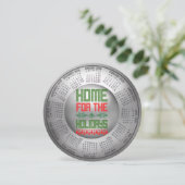 2026 Calendar Home For The Holidays Round Card シーズンカード (スタンド正面)