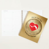 2026 Calendar Lovers' How Do I Love Thee Planner プランナー手帳 (ディスプレー)