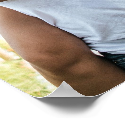 2026 Calendar Modern Simple Photo ポスター (角)