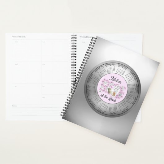 2026 Calendar Mother of the Bride Planner プランナー手帳 (ディスプレー)